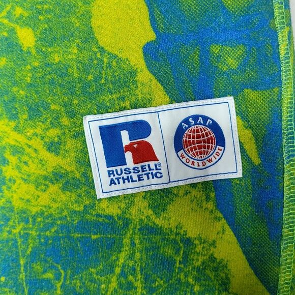 Russell Athletic X ASAP Worldwide Skull Print Joggers Size Large - Picture 4 of 8